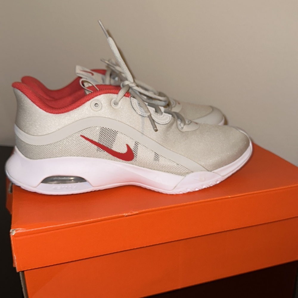 Nike Air Max Volley - light bone/lobster/white Size 10